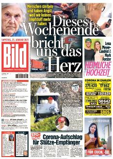 Bild-Zeitung 23. Januar 2021