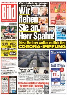 Bild-Zeitung 28. Januar 2021