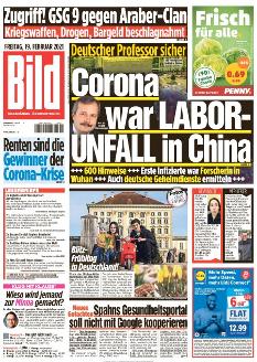 Bild-Zeitung 19. Februar 2021