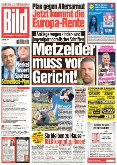 Bild-Zeitung 23. Februar 2021