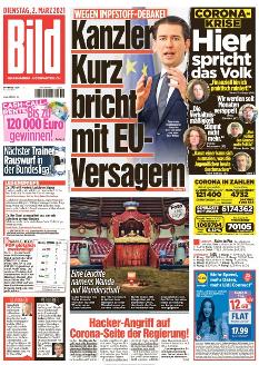 Bild-Zeitung 2. März 2021