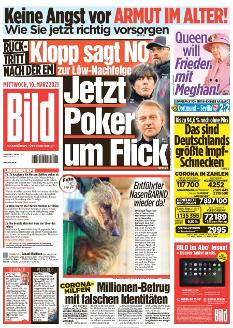 Bild-Zeitung 10. März 2021