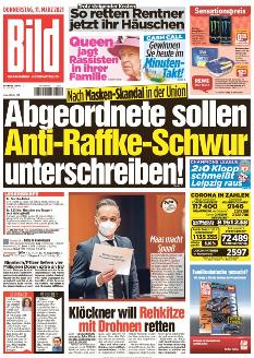 Bild-Zeitung 11. März 2021