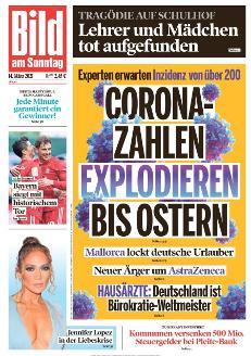 Bild-Zeitung 14. März 2021