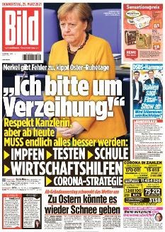 Bild-Zeitung 25. März 2021