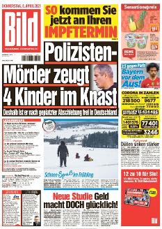 Bild-Zeitung 8. April 2021