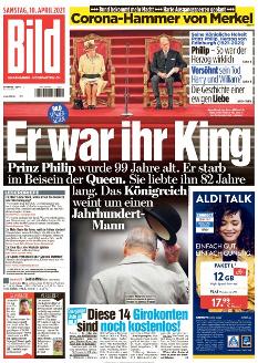 Bild-Zeitung 10. April 2021