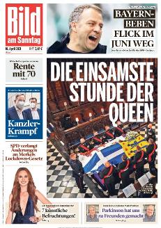 Bild-Zeitung 18. April 2021