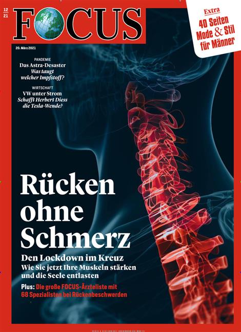 Cover Focus-Zeitschrift 12 2021