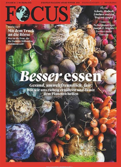 Cover Focus-Zeitschrift 41 2021