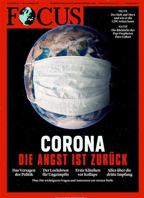 Cover Focus-Zeitschrift 45 2021