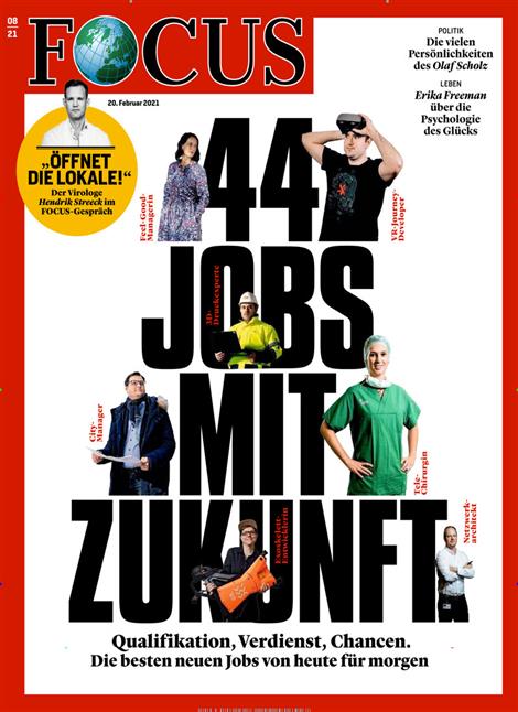 Cover Focus-Zeitschrift 8 2021