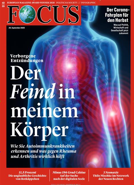 Cover Focus-Zeitschrift 40 2020