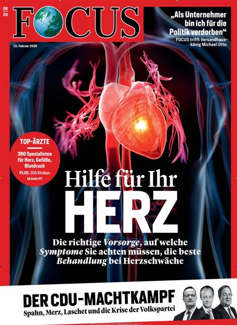 Cover Focus-Zeitschrift 8 2020