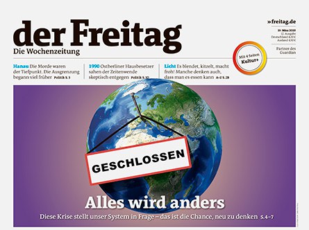 Cover Der Freitag 12 2020