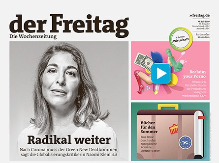 Cover Der Freitag 31 2020