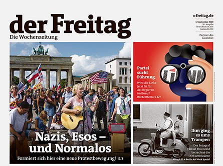 Cover Der Freitag 36 2020