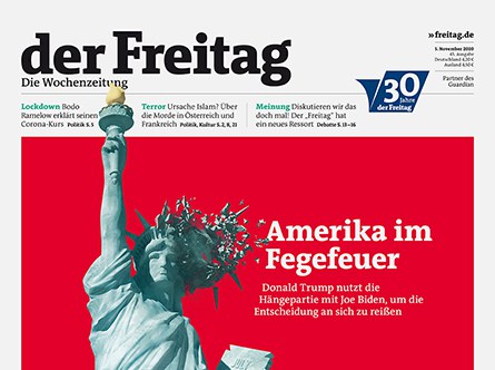 Cover Der Freitag 45 2020