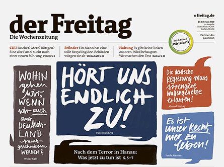 Cover Der Freitag 9 2020