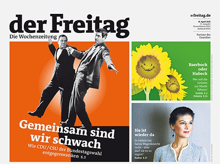 Cover Der Freitag 15 2021