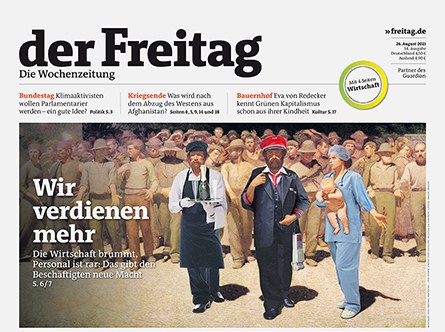 Cover Der Freitag 34 2021