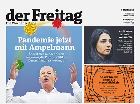 Cover Der Freitag 46 2021