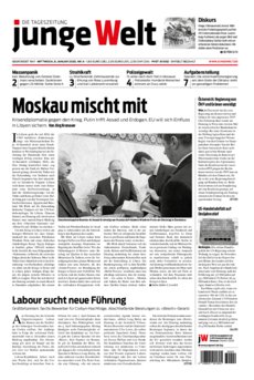 Junge Welt Zeitung 8. Januar 2020