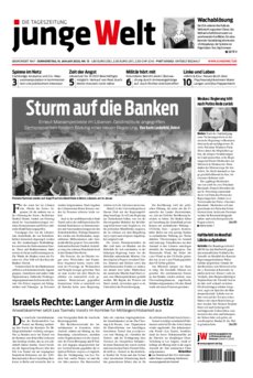 Junge Welt Zeitung 16. Januar 2020