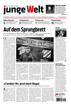 Junge Welt Zeitung 24. Januar 2020