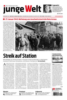 Junge Welt Zeitung 27. Januar 2020