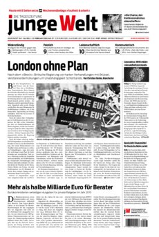Junge Welt Zeitung 1. Februar 2020