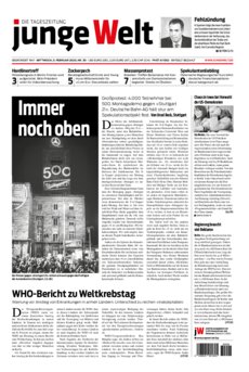 Junge Welt Zeitung 5. Februar 2020