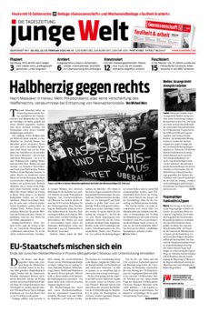 Junge Welt Zeitung 22. Februar 2020