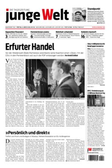 Junge Welt Zeitung 6. März 2020