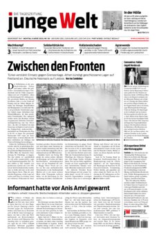 Junge Welt Zeitung 9. März 2020