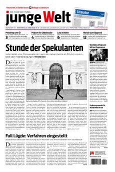 Junge Welt Zeitung 12. März 2020