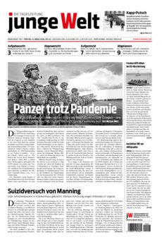 Junge Welt Zeitung 13. März 2020