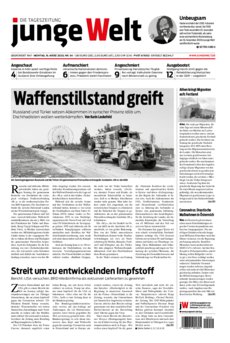Junge Welt Zeitung 16. März 2020