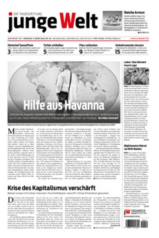 Junge Welt Zeitung 17. März 2020