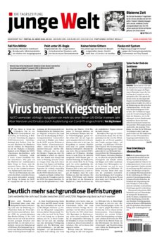 Junge Welt Zeitung 20. März 2020