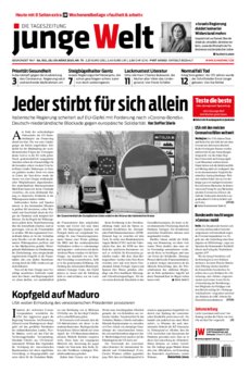 Junge Welt Zeitung 28. März 2020