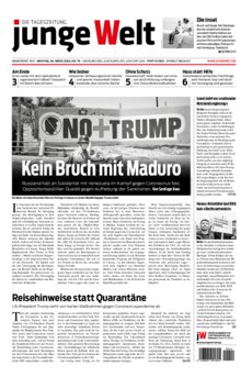 Junge Welt Zeitung 30. März 2020