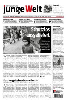 Junge Welt Zeitung 7. April 2020