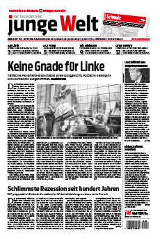 Junge Welt Zeitung 15. April 2020