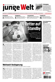 Junge Welt Zeitung 16. April 2020