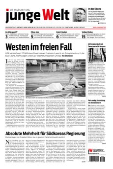 Junge Welt Zeitung 17. April 2020