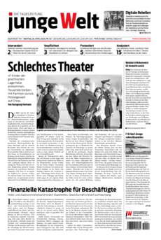 Junge Welt Zeitung 20. April 2020