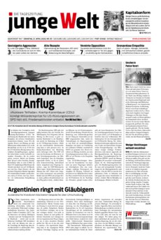 Junge Welt Zeitung 21. April 2020