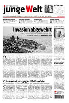 Junge Welt Zeitung 5. Mai 2020