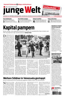 Junge Welt Zeitung 6. Mai 2020